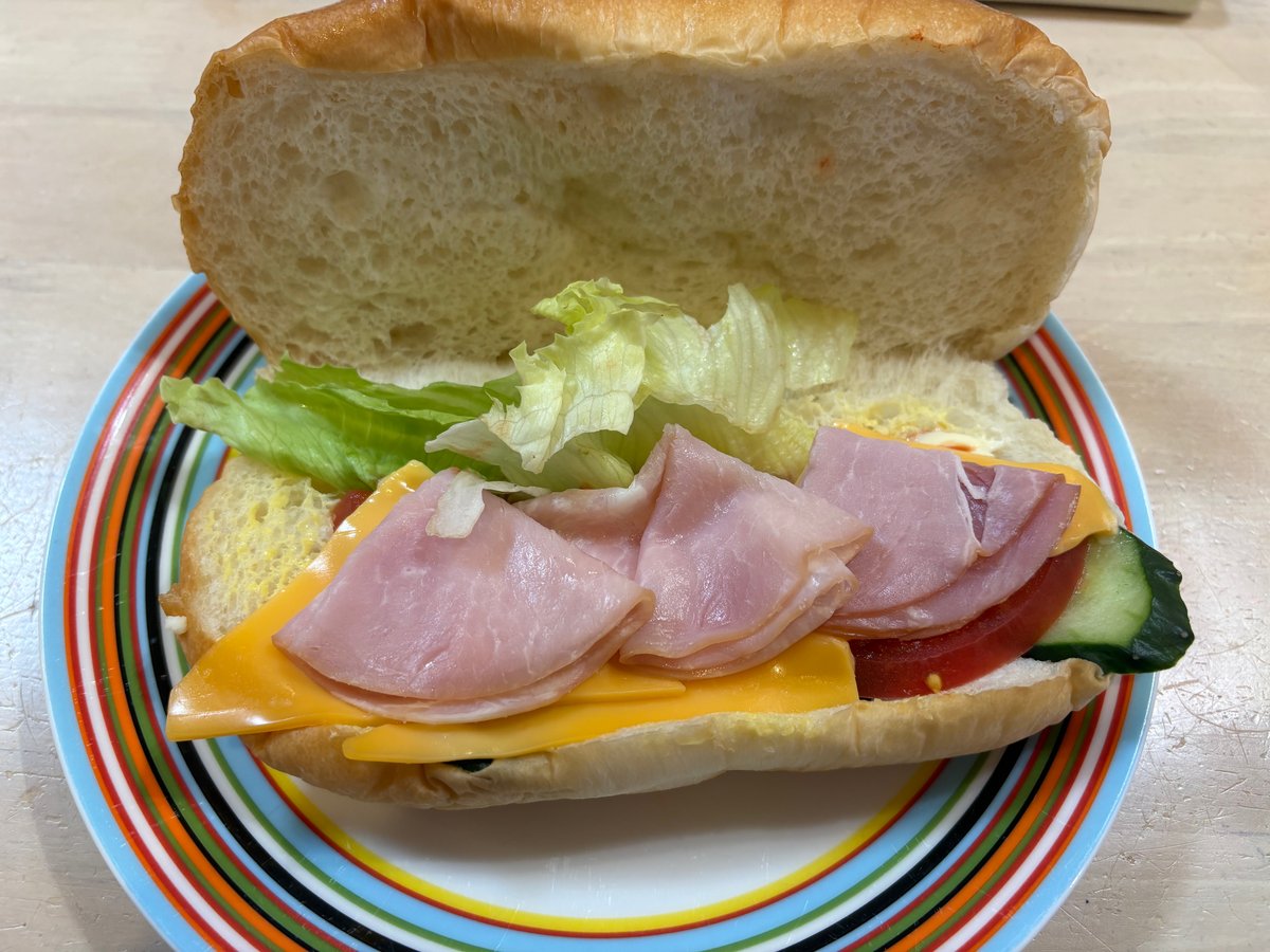 ハムチーズ野菜の具材