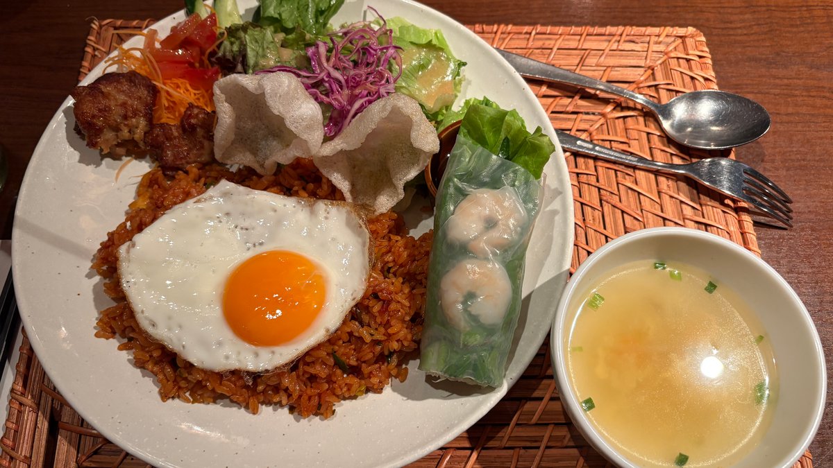 草木万里野 深谷店で家族ランチ タッカルビ炒飯と198円のデザート