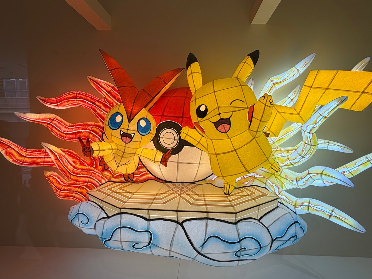 ポケモンセンターねぶたオブジェ