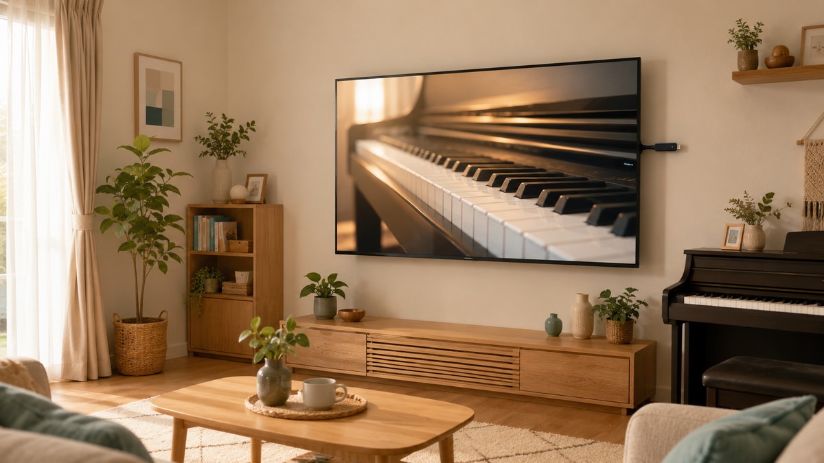 ピアノのレッスン動画を家族で振り返り。Amazonフォト＋Fire TVでテレビ視聴がベストだった